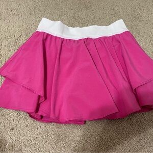NWOT Lululemon Sonic Pink Pace Rival Skirt
